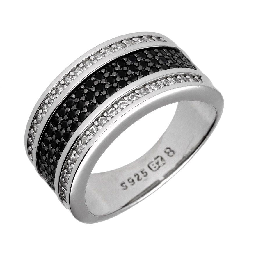 Silver Ring B/W #
