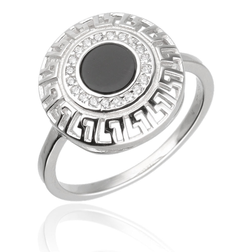 Silver Ring Size #6, #6.5 #7 #7.5 #8 #8.5 Greek