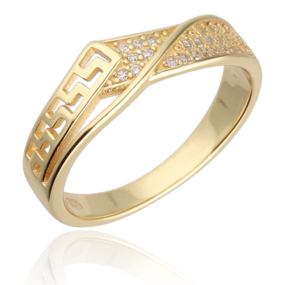 Silver Ring Us #6 #6.5 #7 #7.5 #8 #8.5 Gold Plated