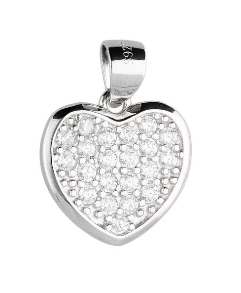 Silver Pendant Heart 