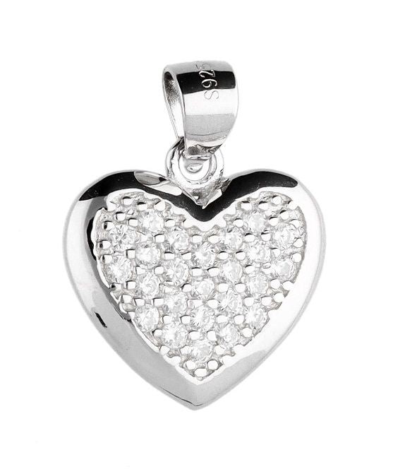 Silver Pendant Heart