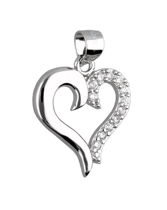 Silver Pendant Heart