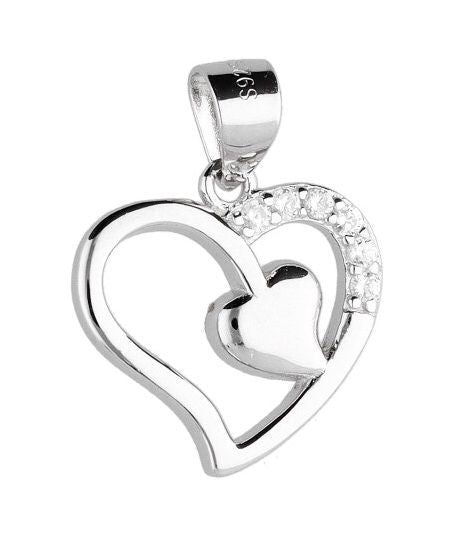 Silver Pendant Heart