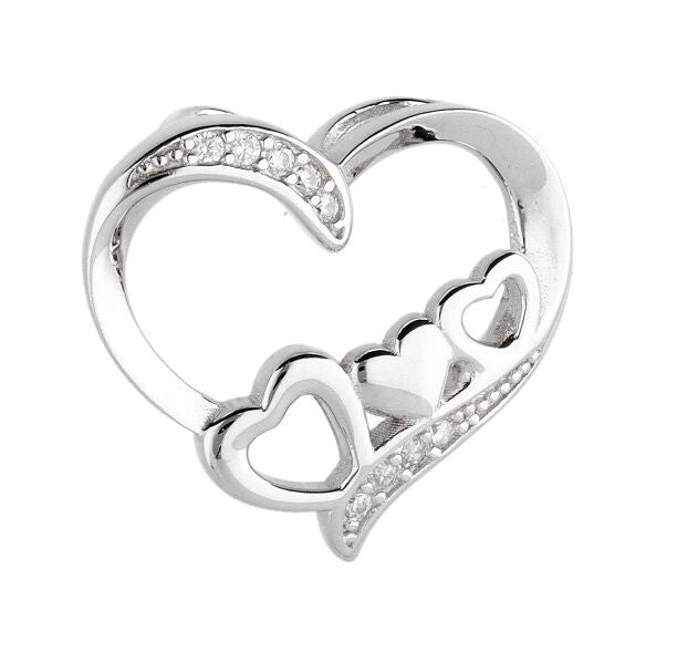 Silver Pendant Heart