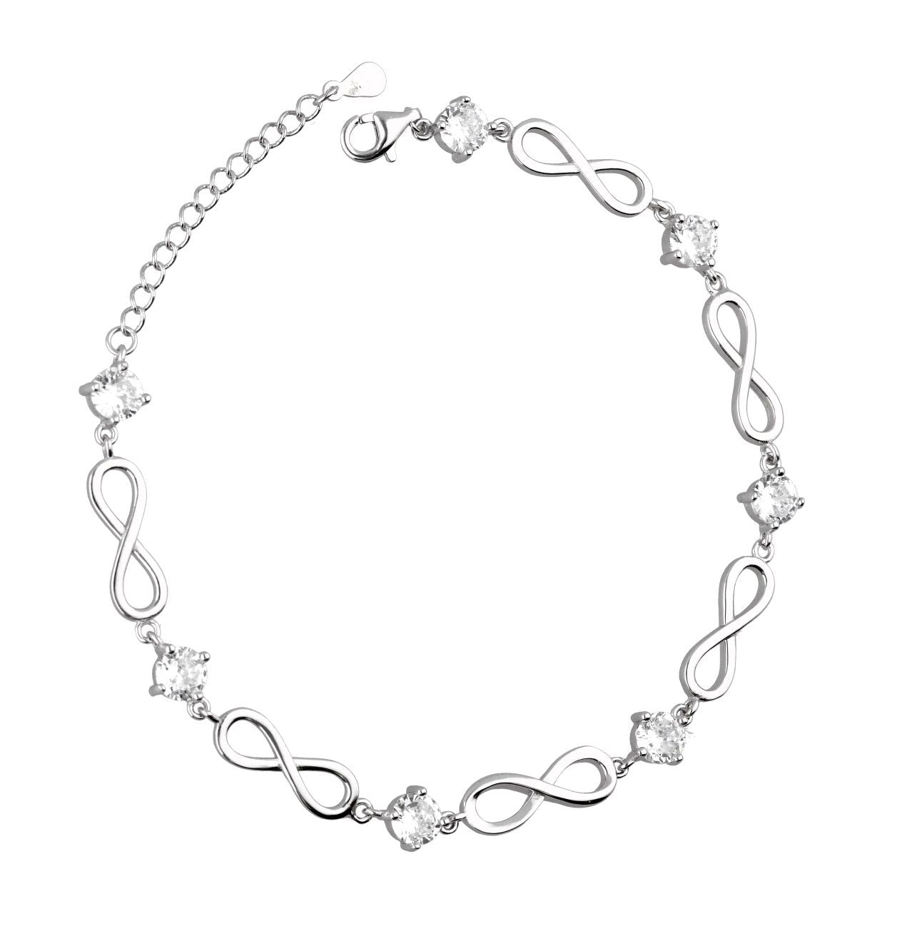 Silver Bracelet Infinity