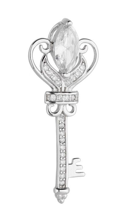 Silver Pendant Key