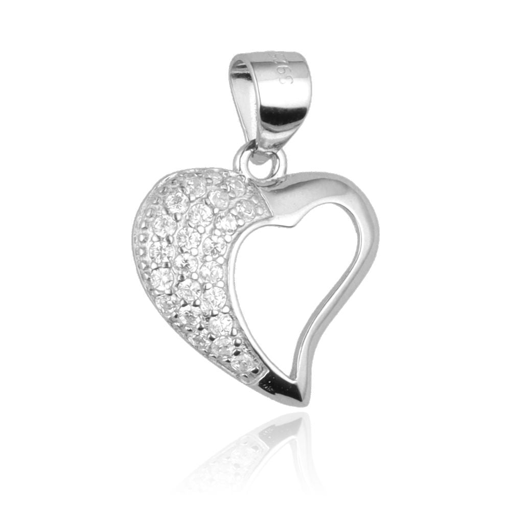 Silver Pendant Heart