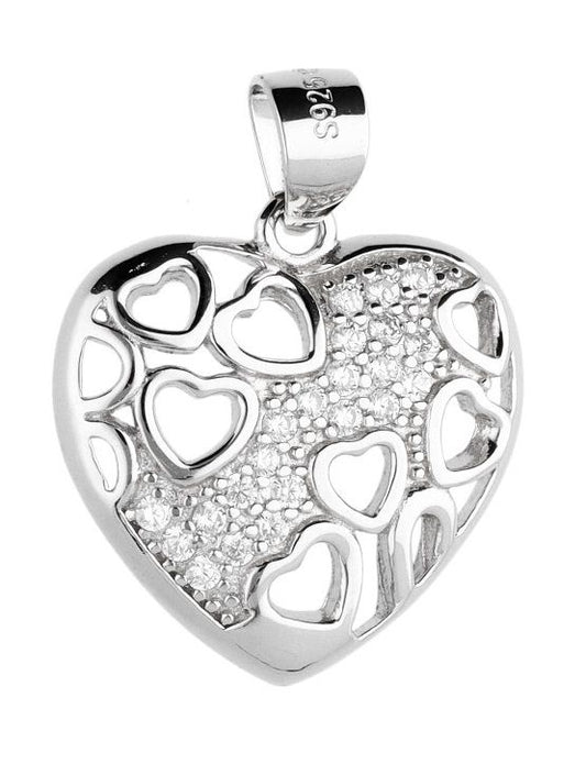 Silver Pendant Heart