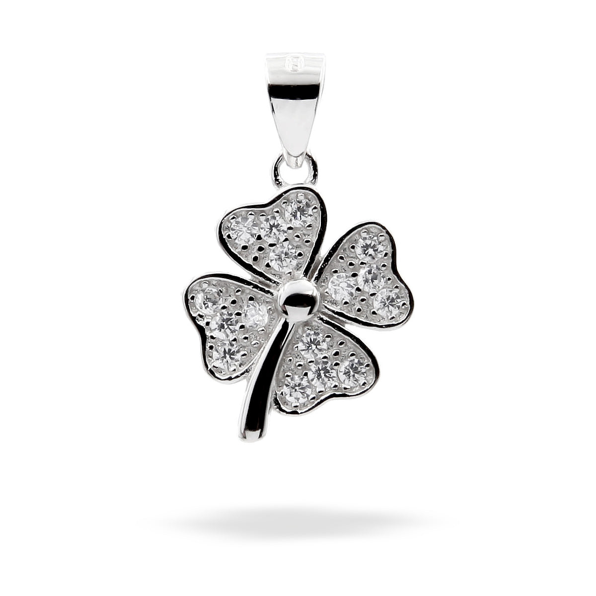 Silver Pendant Clover