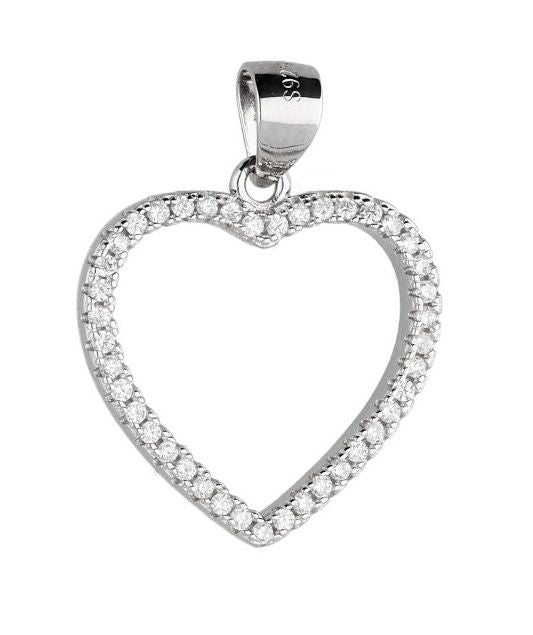 Silver Pendant Heart