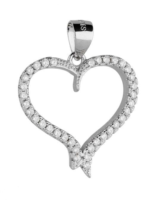 Silver Pendant Heart