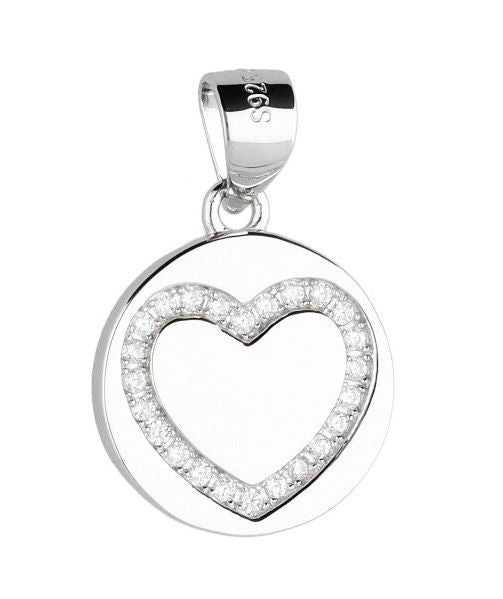 Silver Pendant Heart