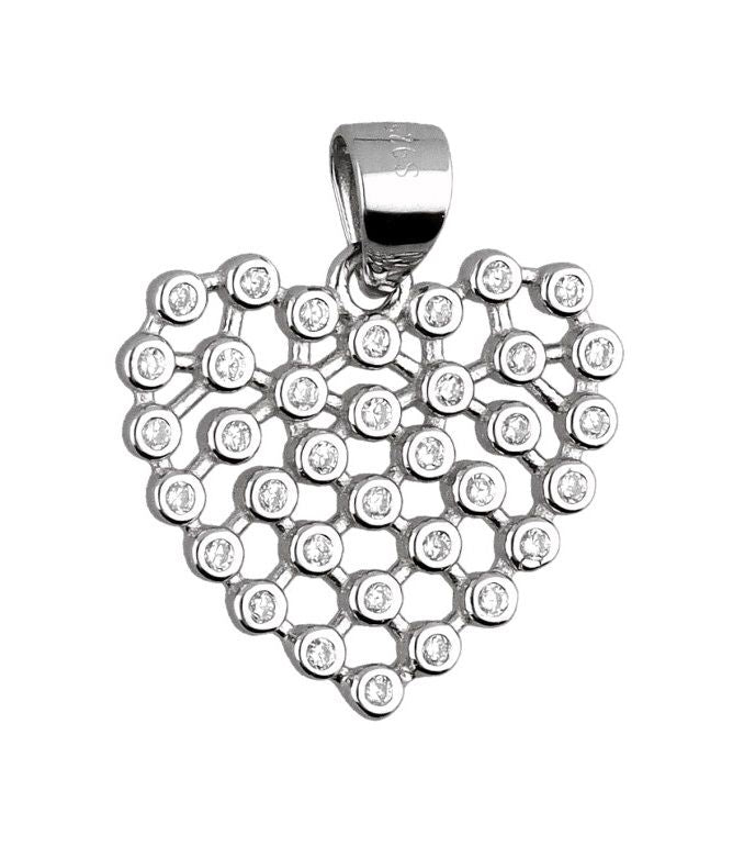 Silver Pendant Heart