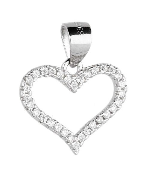 Silver Pendant Heart