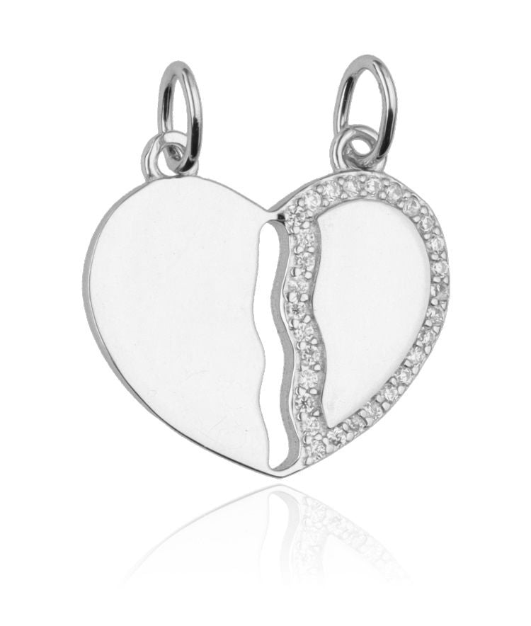 Silver Pendant Heart