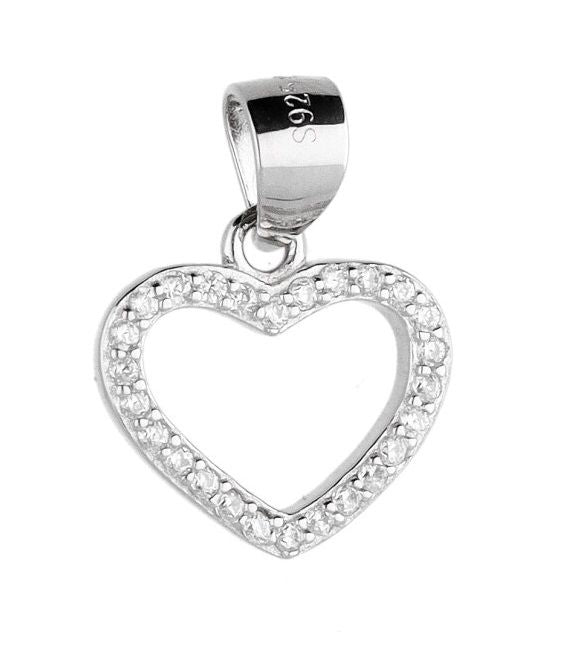 Silver Pendant Heart