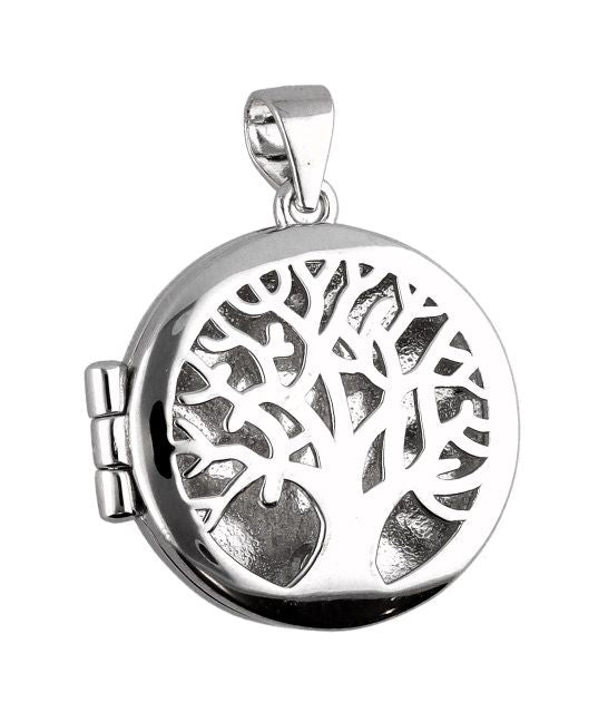 Silver Pendant Tree Box