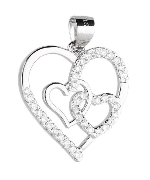 Silver Pendant Btm80 Heart