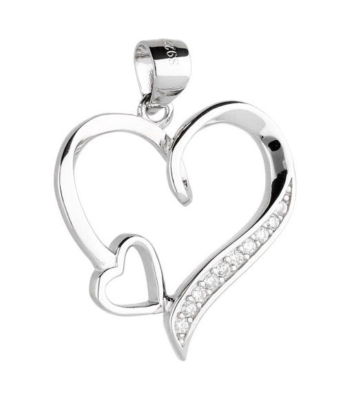 Silver Pendant Heart