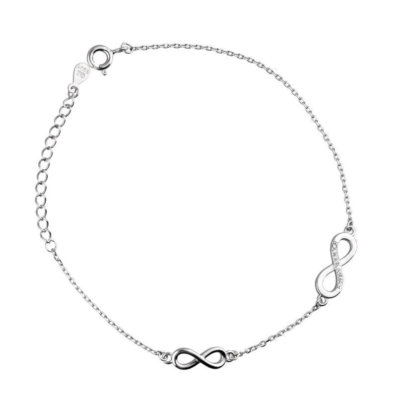 Silver Bracelet Infinity