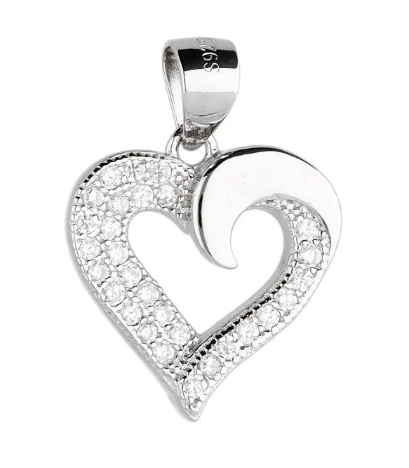 Silver Pendant Heart