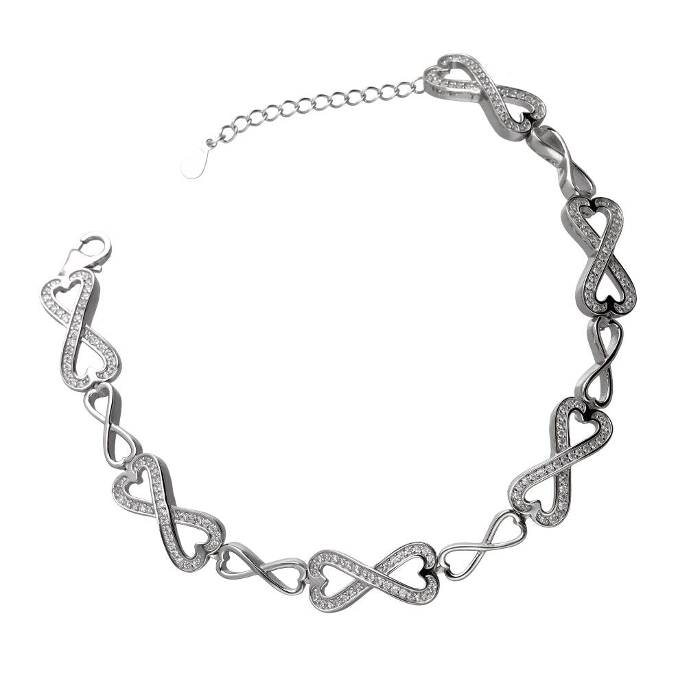 Silver Bracelet Infinity