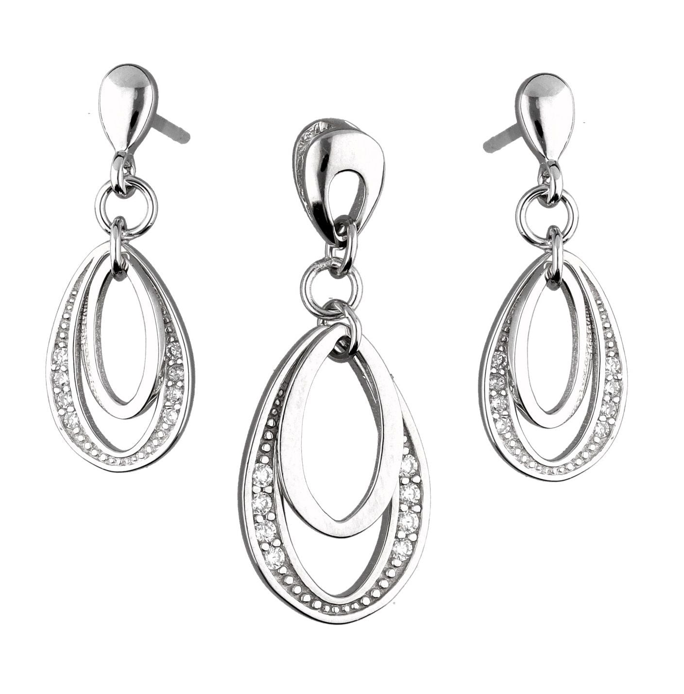 Silver Jewelry Set