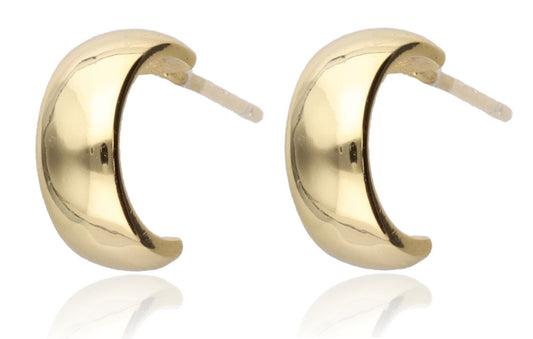Silver Earrings Gold Plated