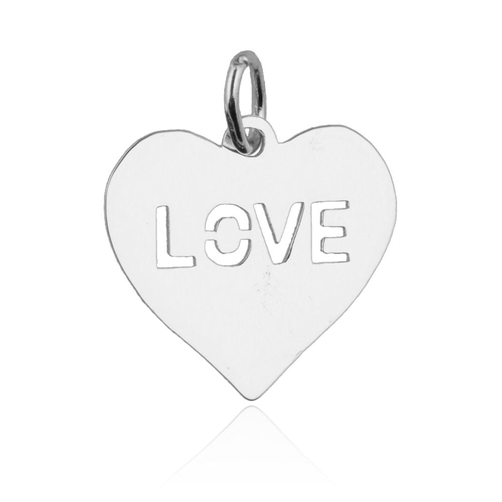 Silver Pendant Heart