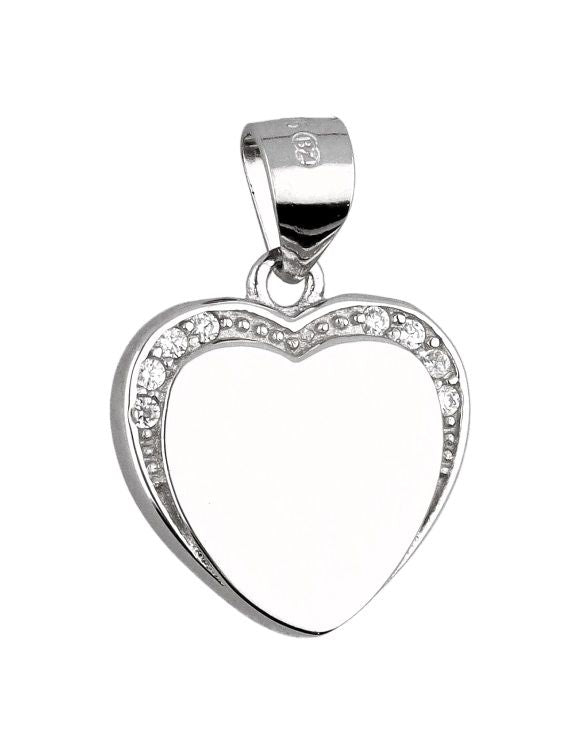 Silver Pendant Heart