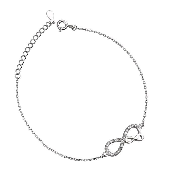 Silver Bracelet Lqn1792 Infinity