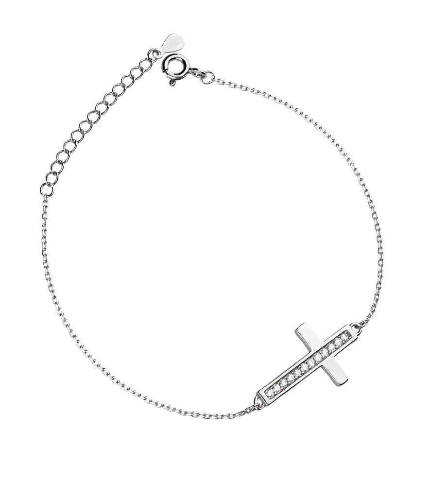 Silver Bracelet Cross