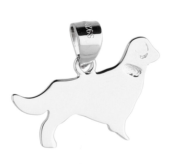 Silver Pendant Dog