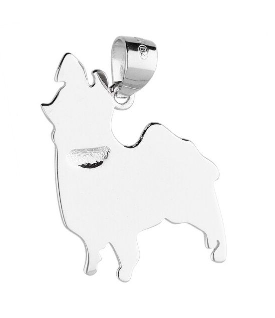 Silver Pendant Dog