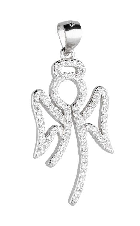 Silver Pendant Ap1135 Angel