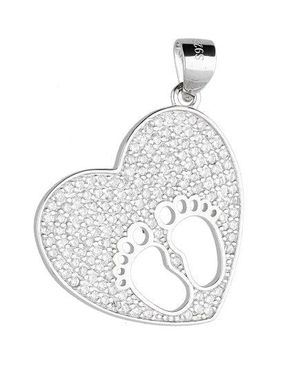 Silver Pendant Ap1948 Heart Rate