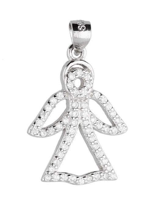 Silver Pendant Ddp4532 Angel