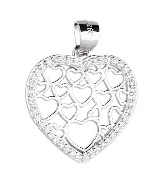 Silver Pendant Heart