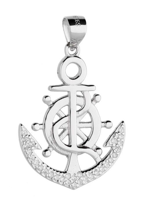 Silver Pendant Ap2140 Anchor