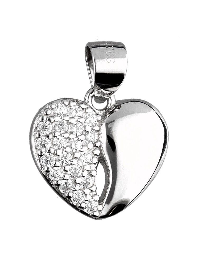 Silver Pendant Heart