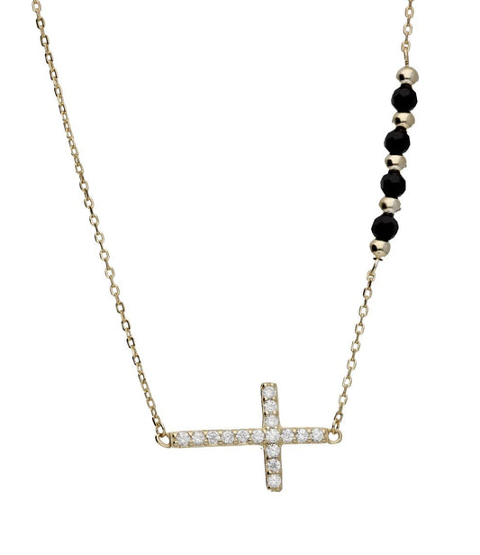 Silver Necklace Cross