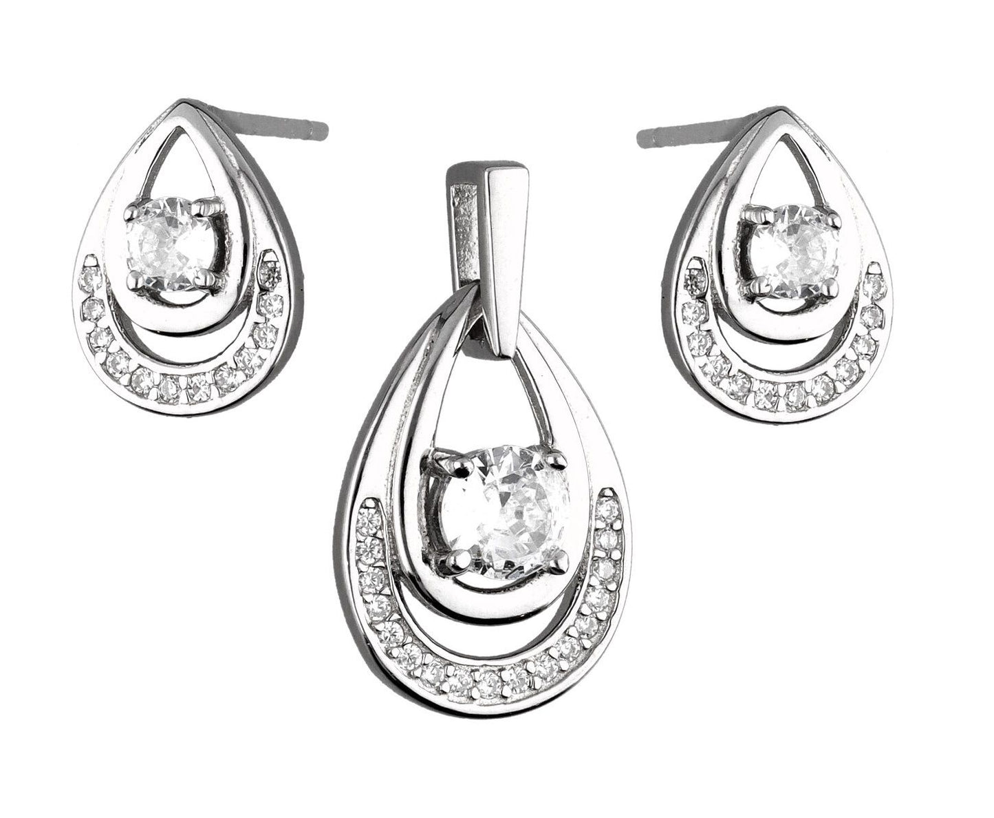 Silver Jewelry Set