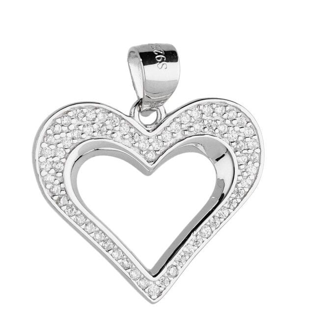 Silver Pendant Heart