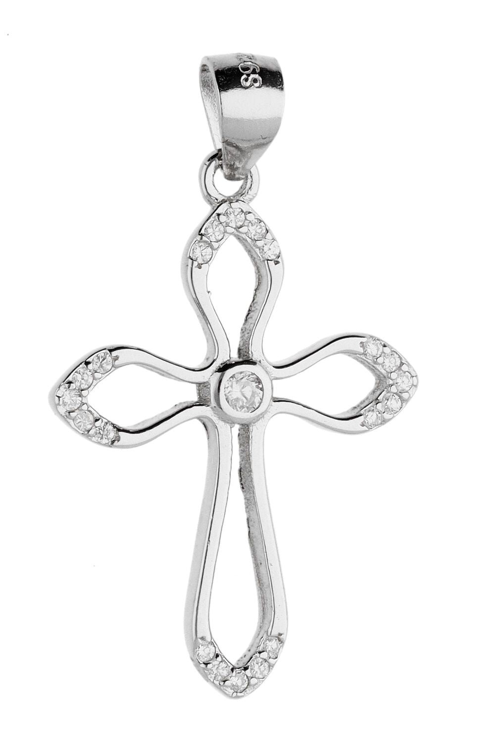 Silver Pendant Cp853 Cross