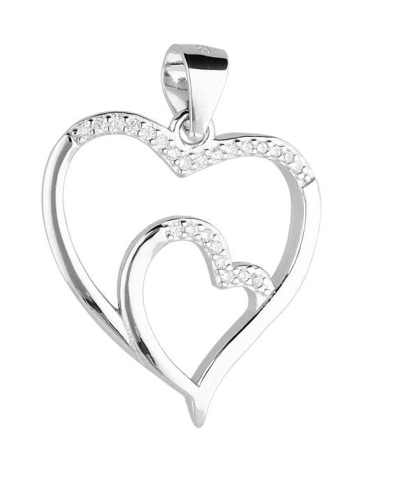 Silver Pendant Heart