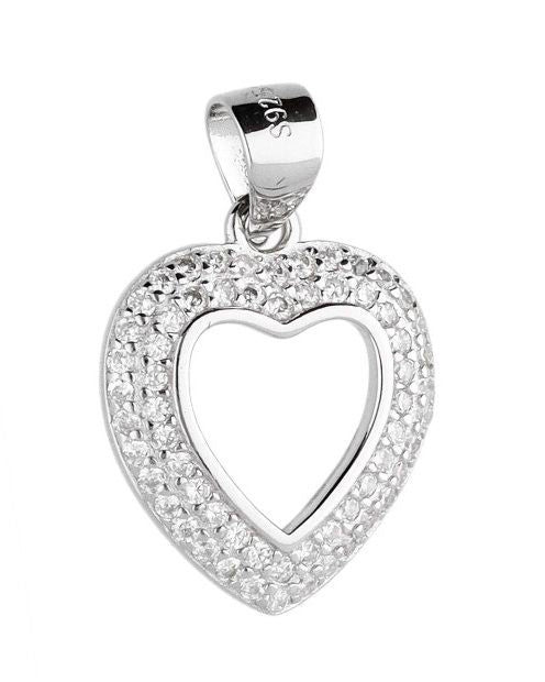 Silver Pendant Cp871Heart