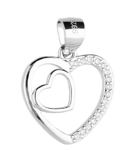 Silver Pendant Heart