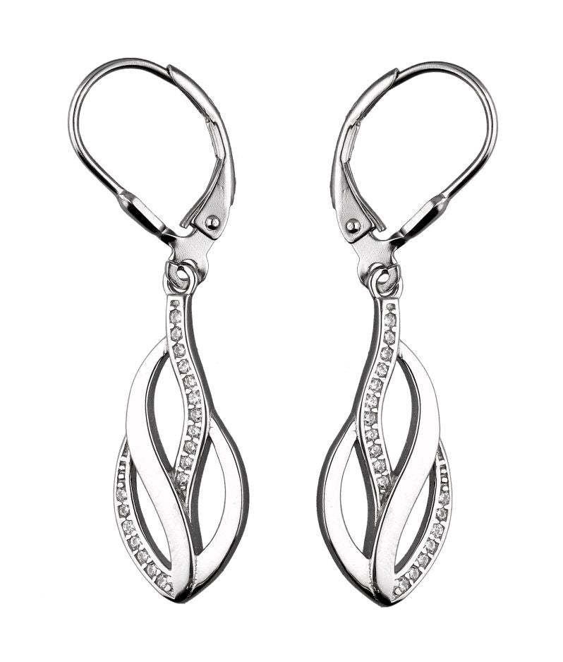 Silver Earrings Ce2329 