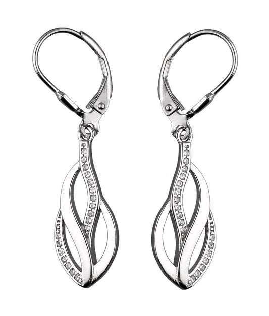 Silver Earrings Ce2329 