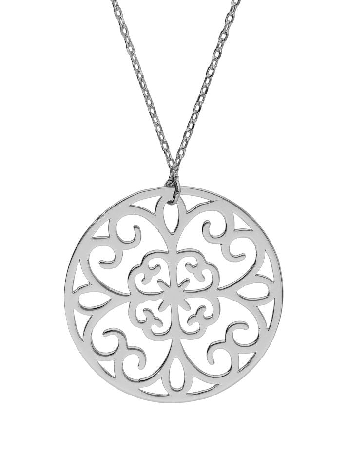 Silver Necklace 25mm